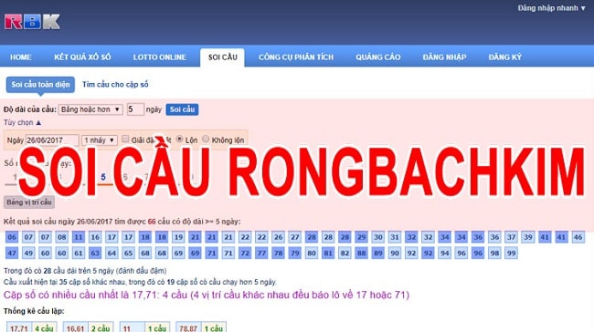Dự đoán rồng bạch kim chuẩn xác